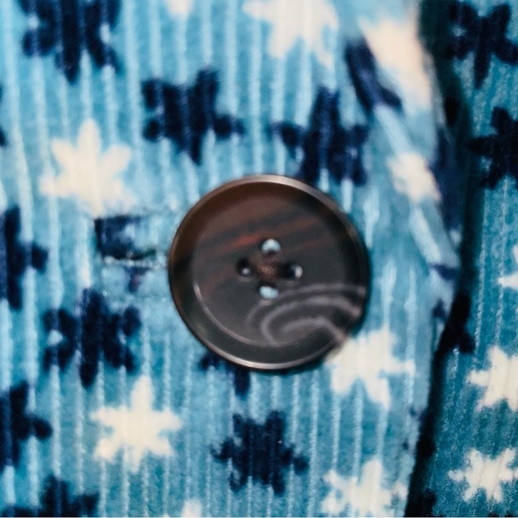 Boden Blue and White Patterned Blazer - Picture 9 of 10